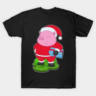 Pig Christmas Package T-Shirt